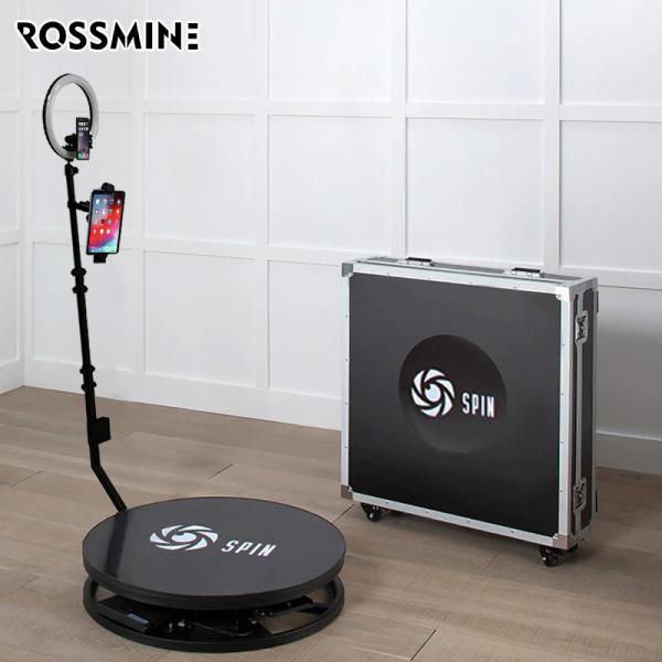 anti shaking 360 photo booth 360 degree photo booth with carrying case