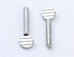 DIN Standard Coarse Oval Binding Thumb Screw Silver Plated Steel Stainless Steel Titanium Aluminium Plastic M3 Metric/INCH