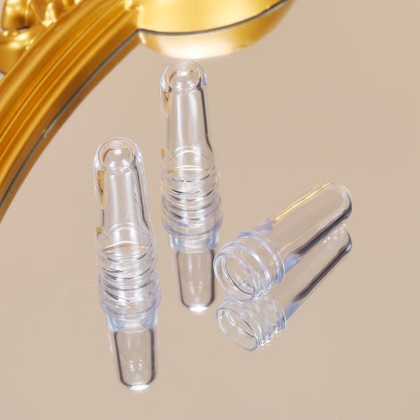 0.2mm-2.5mm Thickness Round Cosmetic Bottle Preform PET Manufacturer