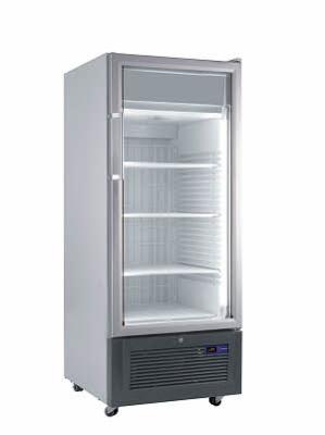 Energy Saving 1 Door Display Chiller For Display Fruits / Vegetables