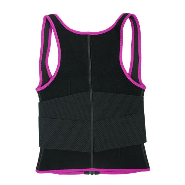 Волшебный жилет пота обжатия жилета тренера талии разминки велкро