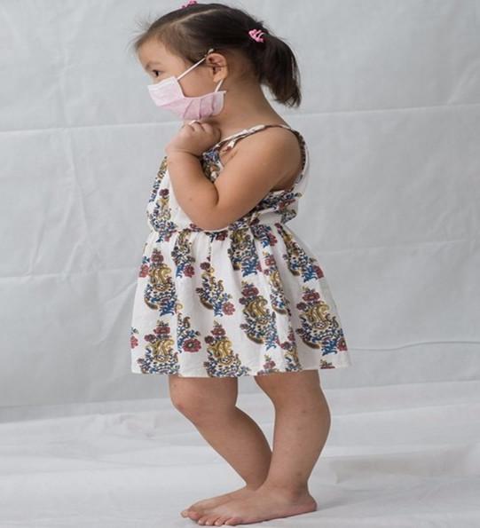 Antibacterial Kids Disposable Mask , Colorful Printing Children's Medical Masks