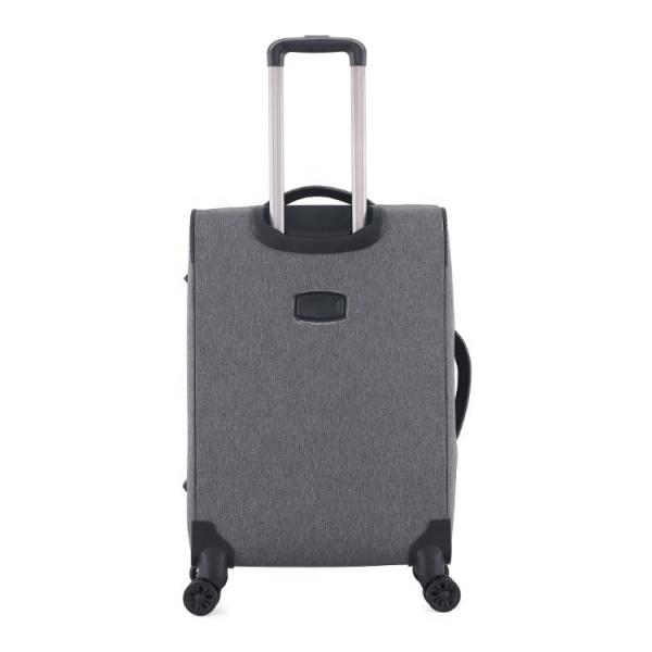 EVA 600D Snow Polyester Soft Travel Luggage With Expandable Ergonomic Design