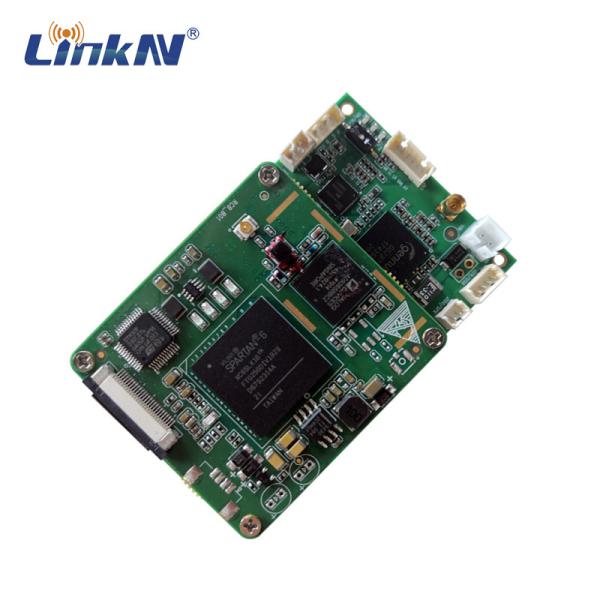 Peso leve video do OEM 1080p SDI CVBS 200-2700MHz do módulo da placa do transmissor de QPSK COFDM