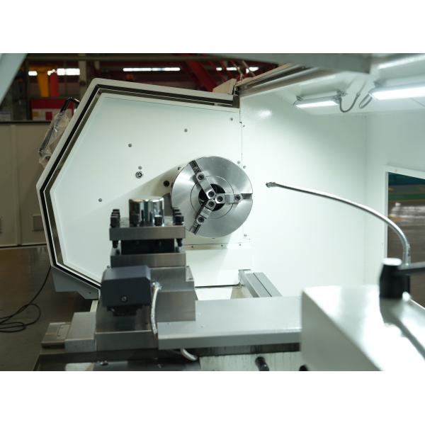 SMTCL Large CNC Lathe CAK63200 furo de fuso 104mm Metal pesado horizontal de cama plana CNC Lathe