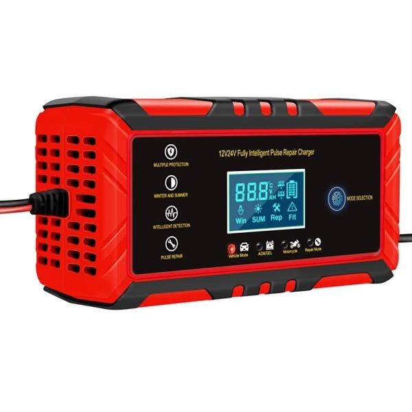 Microprocessor Control  24V 8A Diesel  Car Truck Battery Charger