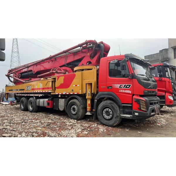 62м Использованный бетонный насос для тяжелого грузового и высокого давления