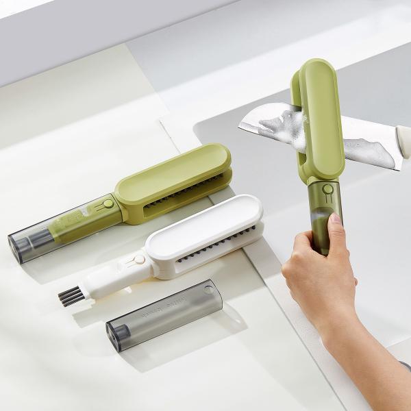Directly Factory Sales Kitchen Use Double Sided Cleaning 4 In 1 Multifunctional Knife Brush
