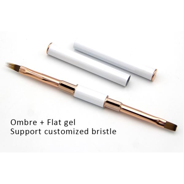 Ferrules Manicure Painting Nail Gel Brush Nail Art Double Side Ombre Liner
