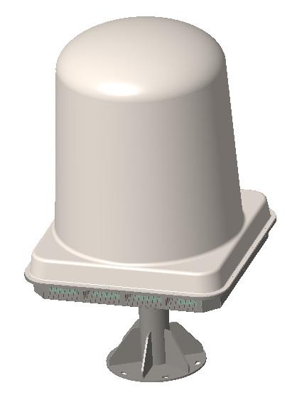 Stationary Omni directional 1500W High Power Counter UAV Detection & Jamming Integrated System with Remote Control