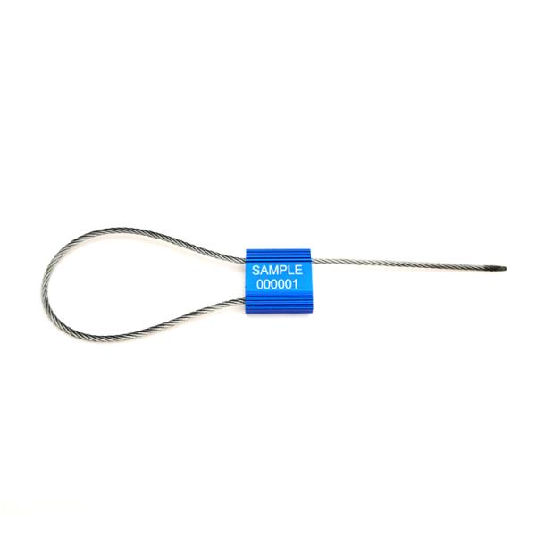 Customized 3.5mm Diameter Cable Security Seals With 12.8KN Tensile Strength