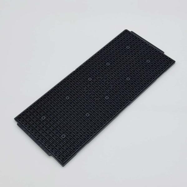 反り 0.76mm 未満 黒色電子部品 IC チップトレイ 一貫した性能のために
