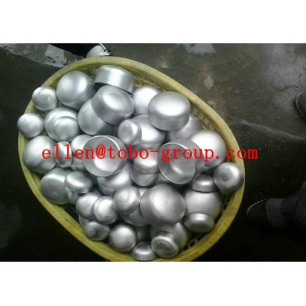 Stainless steel Cap ASTM A403 WP304/304L, WP316/316L, WP321, WP347, WPS 31254. UNS S31803, UNS32750, UNS32760