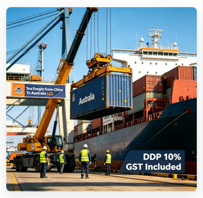 DDP Sea Freight Door To Door Delivery Service  LCL Consolidated General Goods Sea