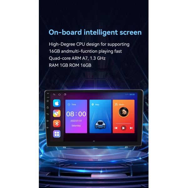 Автомобильное радио Android 16G 10 дюймовый DVD-плеер Mirror Link BT Автомобильное обратное движение для радио 2016 2017 2018 VW Volkswagen Passat