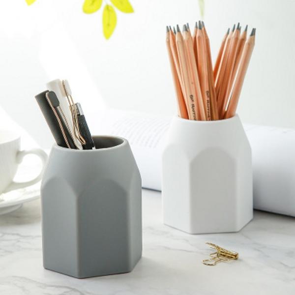 Силиконовый водонепроницаемый карандаш для письменного стола Простой современный минималистский макияж Организатор обуви Офисные принадлежности для домашних детей