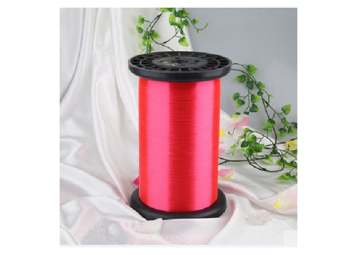 Recycled Polyester Monofilament Thread , Dyed High Tenacity Polyester Yarn Semi Dull