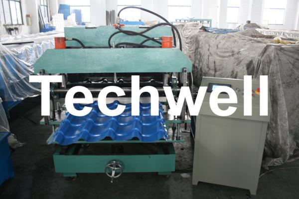 Metal Roof / Color Steel Glazed Tile Roll Forming Machine, Color Steel Glazed Tile Machine