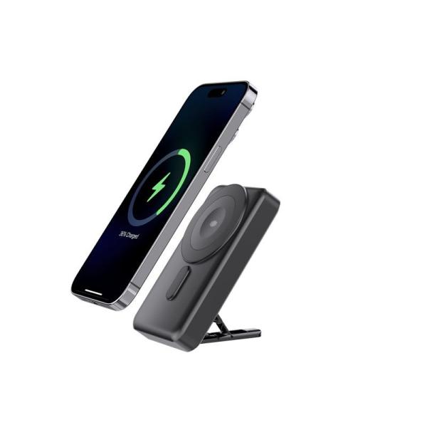 ABS Magnetic Wireless Mini Power Bank 10000mAh For Huawei / IPhones Mobilephone