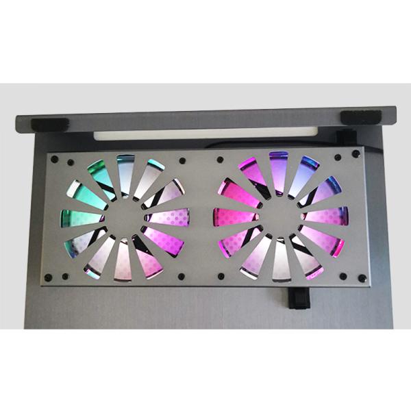 17.3 Inch Alloy Aluminium Laptop Cooler Fan L340mm With 37.4 CFM