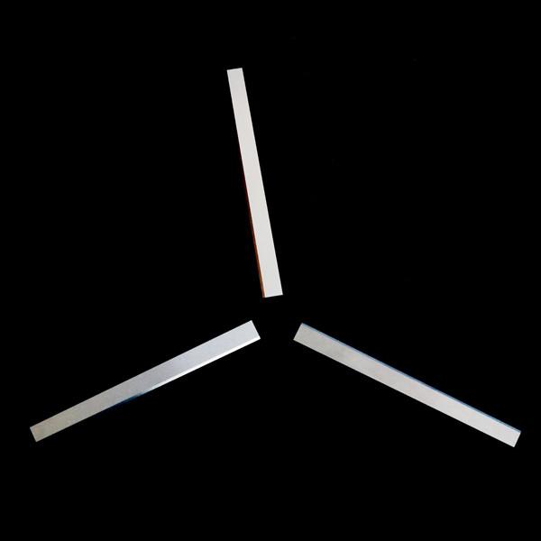Lâmina faca guilhotina de carboneto de tungstênio YG6X para corte de cigarro Molins