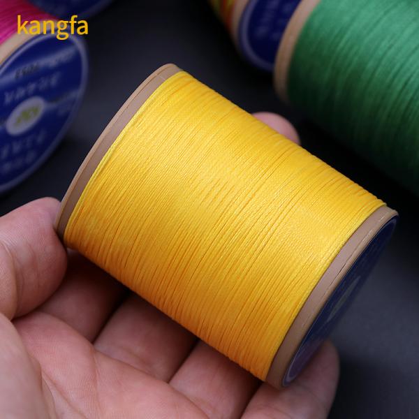 Plastic Cone 57g 150D/16 0.8MM Durable Wax-Coated DIY Sewing Thread for Leather Repair