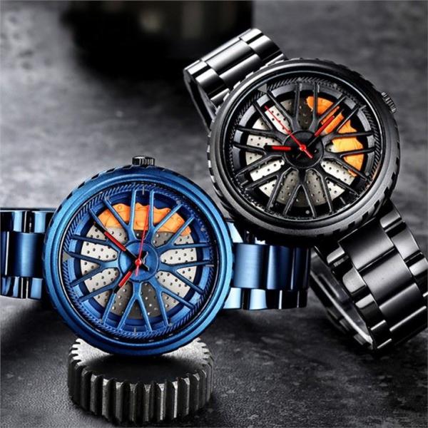 124g Alloy Wrist Watch Men'S Fashion Quartz Movt Wearresistant