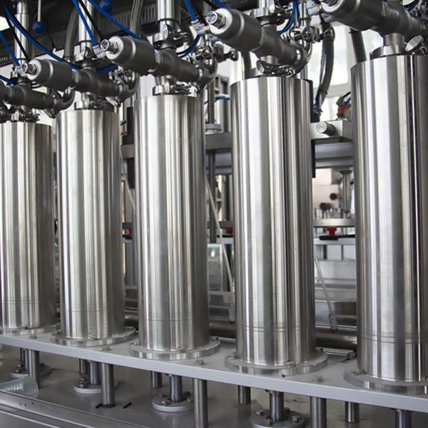 Npack Automatic Piston Type Edible Oil Filling Machine with Multi Anti-Drip Nozzles and PLC Touch Screen Control