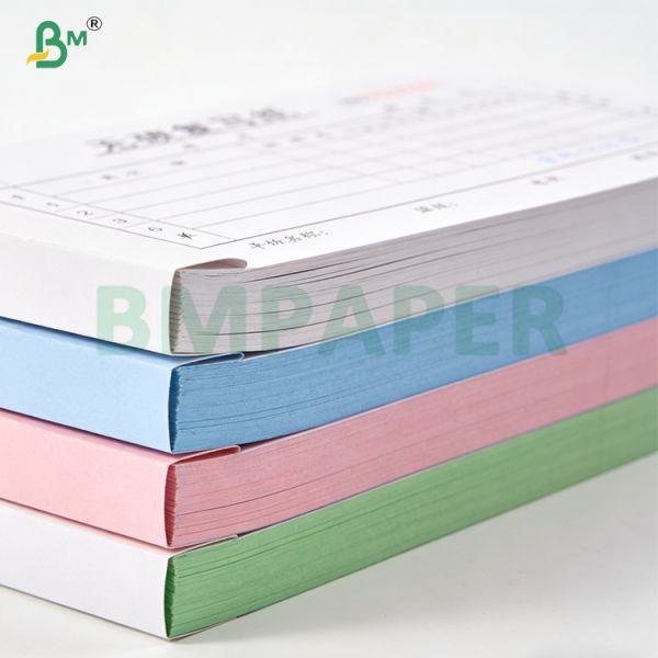 50-80GSM High Copy Carbon-Free NCR Paper 80GSM White / Blue / Pink / Green