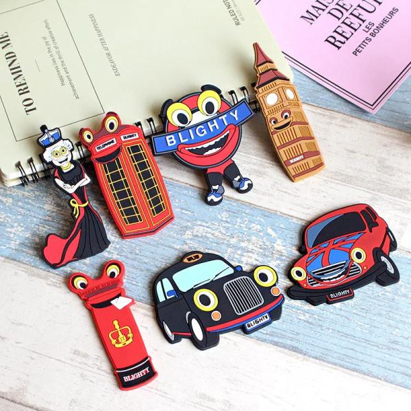 Cartoon Animal Color Fridge Magnets Rubber Fridge Magnet 3D Magnet Fridge for Decoration