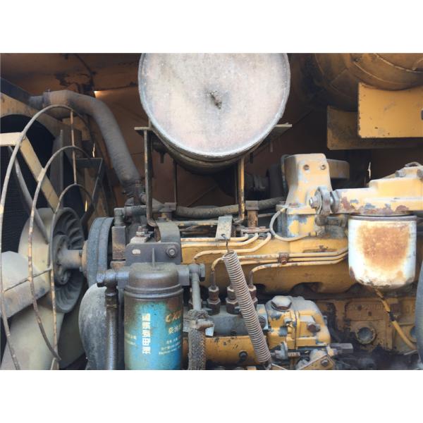 Used Komatsu GD511 Motor Grader 10T weight S6D95L engine with Original Paint