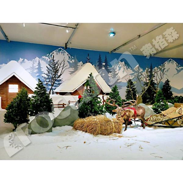 18кВт Основные компоненты Конденсатор Снежный парк Спа Снеговая машина для производства снега