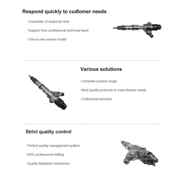 Weichai WP4 engine Fuel injector 1003611583 truck spare parts weichai injector