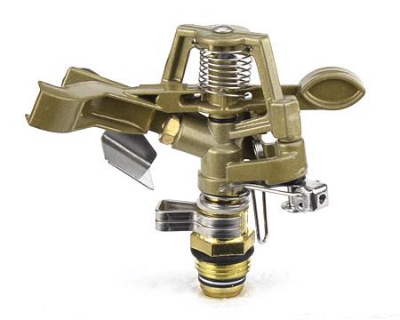 1/2'' Zinc Alloy Impact Sprinkler Heads With Spike Agriculture Garden Irrigation