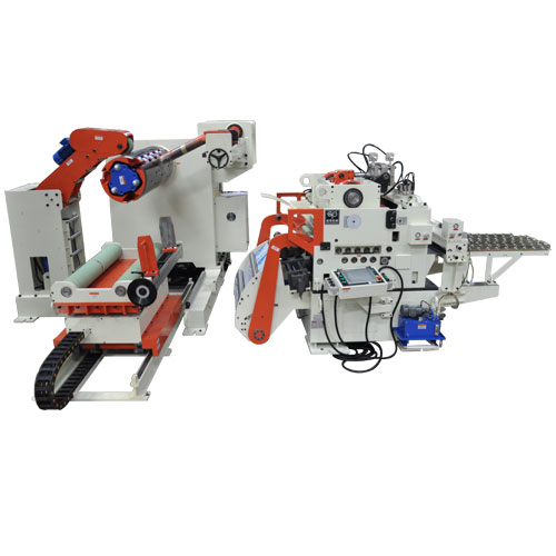 2 in 1 Rack Decoiler Leveling Machine Robotic Production Transfer Unwinding Uncoiler Straightener Machine