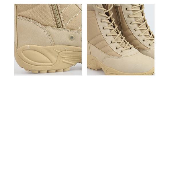 Мужские и женские наружные высокополые пустынные сапоги Нескользящие водяные сапоги Казуальные наружные дышащие сапоги