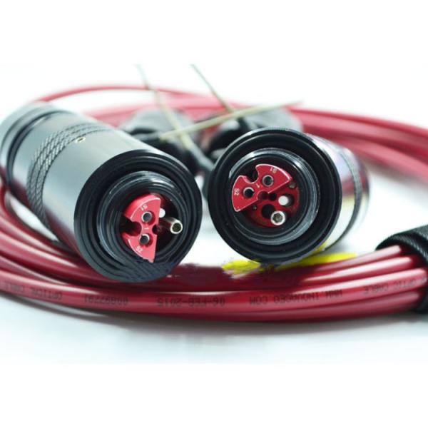 2 pin 4 pin photoelectric plug fiber cable connector industrial socket