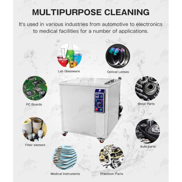77L Industrial Ultrasonic Cleaner 1200W 40kHz with Digital Heating