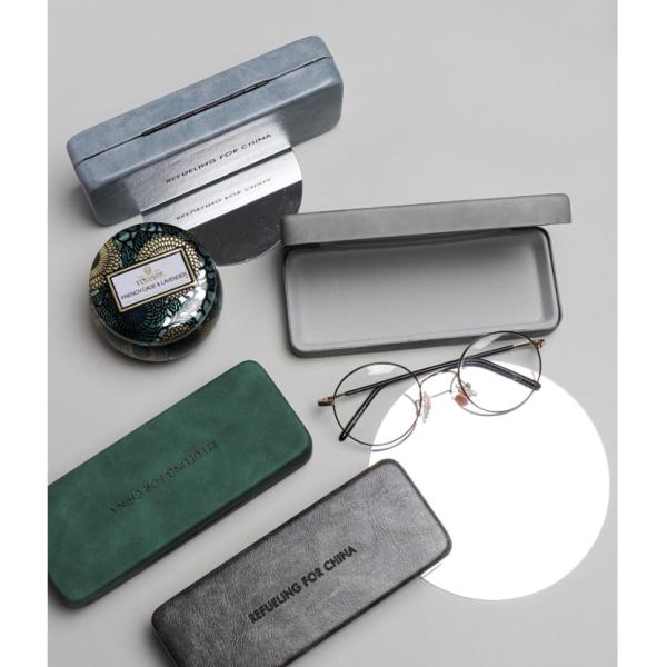 Promotional Leather Spectacle Case Storage Personalized Eyeglass Case