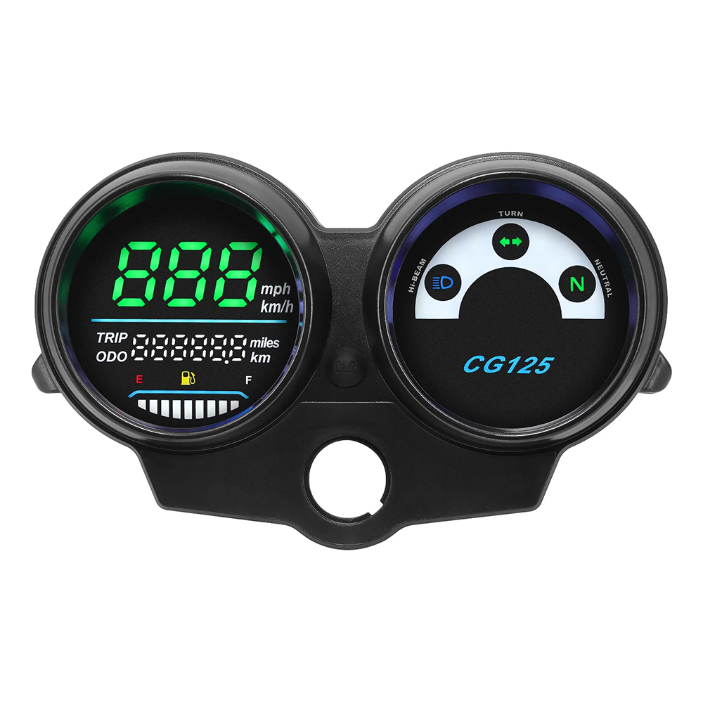 Classic CG125 Motorcycle Instrument Cluster Bajaj Motorcycle Universal Instrument Cluster Aftermarket Parts