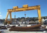 Guindaste de pórtico móvel móvel e versátil ágil para a CONSTRUÇÃO CONCRETA MODULAR