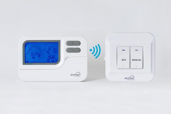 Émetteur de contre-jour/chauffage sans fil de thermostat pièce du récepteur rf/refroidissement