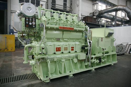 Professional Silence Soundproof Genset Power Plant , Man Containerised Generator Set