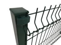 3d a galvanisé le fil de jardin Mesh Fence Pvc Painting/PE enduit