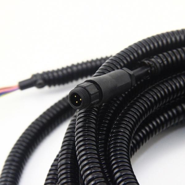 2M Y Splitter Power Cable 3 PIN Male Open To 14 PIN Female Terminal Wiring Harness