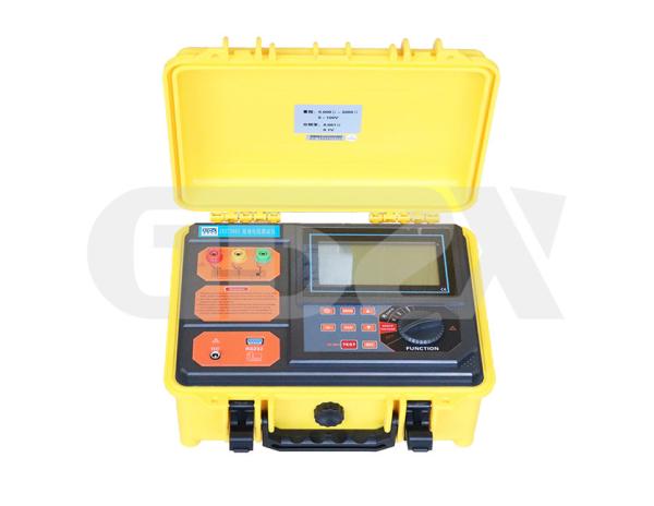 20mA Digital Grounding Resistance Tester Strong Anti Interference Ability