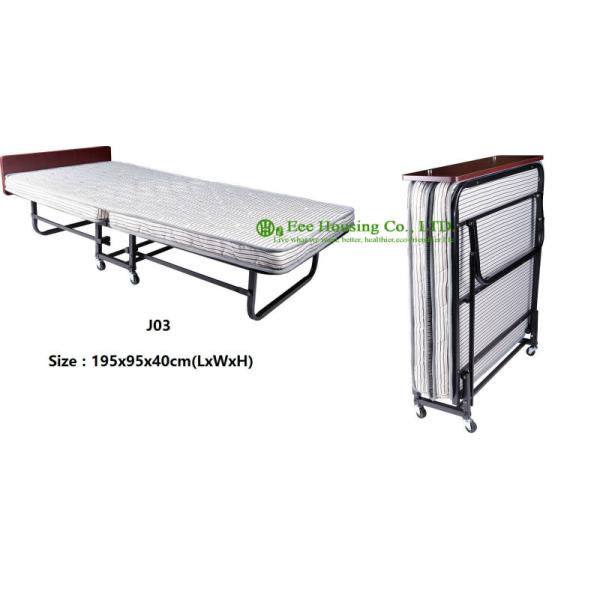 10cm sponge Rollaway Beds for Hotel guest room single size roll away folding extra bed