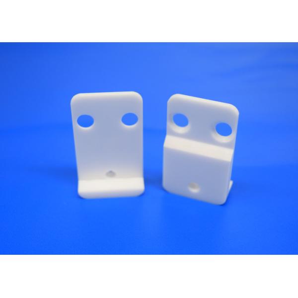 Machinable Zirconia Ceramic Engine Block , Custom White Ceramic Insulators