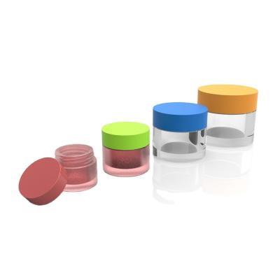 AS Materials Round Shape Empty Plastic Jar for Nail Polish UV Gel 10g 20g 30g 50g 80g 100g