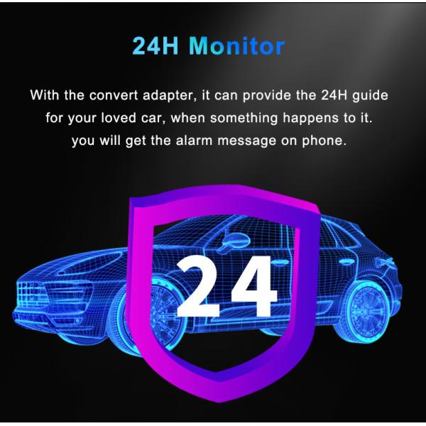 Мини Smart Full HD 1080p 4G Автомобильная видеокамера DVR с сим-картой